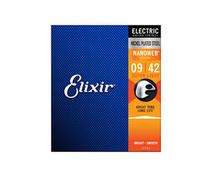 Elixir 12002 Nanoweb Nickel Plated Muta Per Chitarra Elettrica 09-42