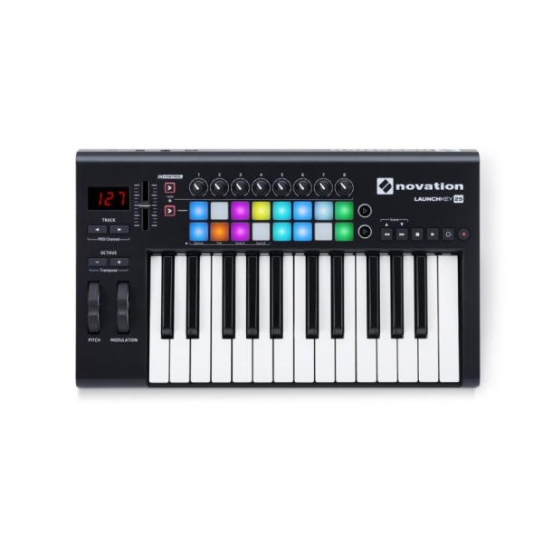 Миди клавиатура novation launchkey 25 mk2 обзор