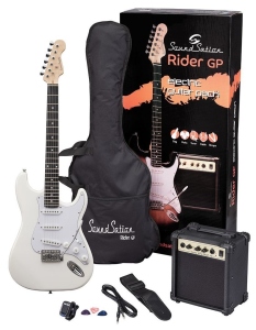 Soundsation Rider Guitar Pack Vintage White