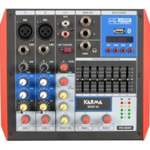 Karma MXM04 Mixer Microfonico 4 Canali