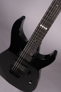 Esp EII MII Neck Thru Black con Astuccio