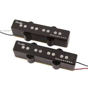 Fender Gen 4 Noiseless Jazz Bass Pickup Set di 2