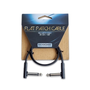 Rockboard Rbo Cavo Flat Patch Cable Black 30 Cm