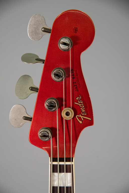 Fender Limited Custom Shop Precision Jazz Bass Rw Aged Candy Apple Red 4218