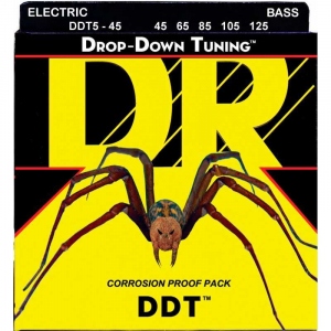 DR STRINGS MUTA DDT5-45 DROP DOWN TUNING 45-125 PER BASSO ELETTRICO