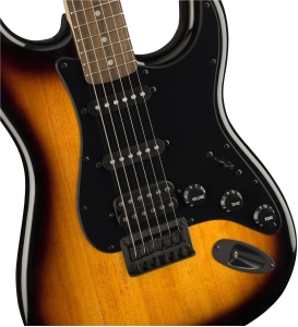 Squier Fsr Bullet Stratocaster HT HSS 2 Color Sunburst con Black Hardware