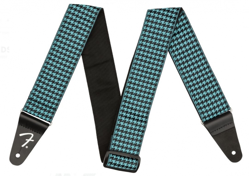 Fender Tracolla Houndstooth Jacquard Teal