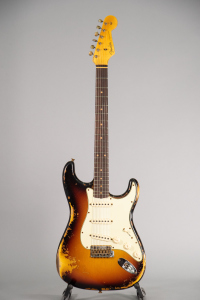 Fender custom shop 1960 Stratocaster Heavy Relic Faded Aged 3 Color Sunburst