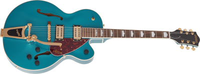 Gretsch G2410TG Streamliner Hollow Body con Bigsby Single Cut Ocean Turquoise