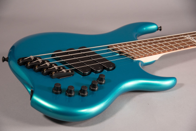 Dingwall Lee Sklar Signature MN 5 Corde Teal Blue Metallic