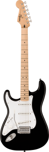 Squier Sonic Stratocaster Black Mancina