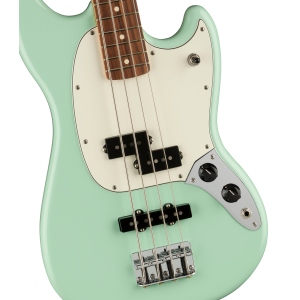 Fender Mustang Bass Pj Pau Ferro Surf Green