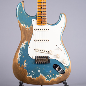 Fender LTD Red Hot Strat Super Heavy Relic Super Faded Aged Lake Placid Blue