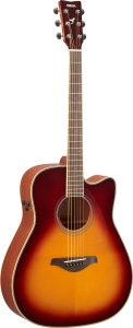 Yamaha Fg-Ta Transacoustic Brown Sunburst Chitarra Acustica Elettrificata