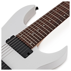 Ibanez Rg8 White Chitarra Elettrica 8 Corde Bianca