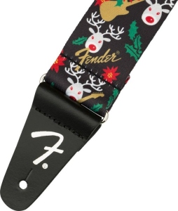 Fender Ugly Christmas Sweater Strap Reindeer Tracolla Natalizia