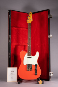 Rufini Chitarra Elettrica Telecaster Vintage Fiesta Red Aged