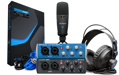 Presonus Audiobox 96 Black Studio Bundle