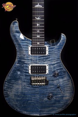 PRS CUSTOM 24 WITH TREMOLO TR5 FADED WHALE BLUE