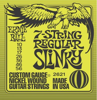 Ernie Ball 2621 7C Regular Slinky 010-056