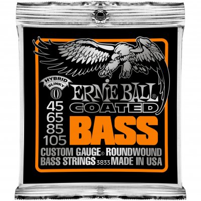 Ernie Ball 3833 Slinky Bass Coat.45-105