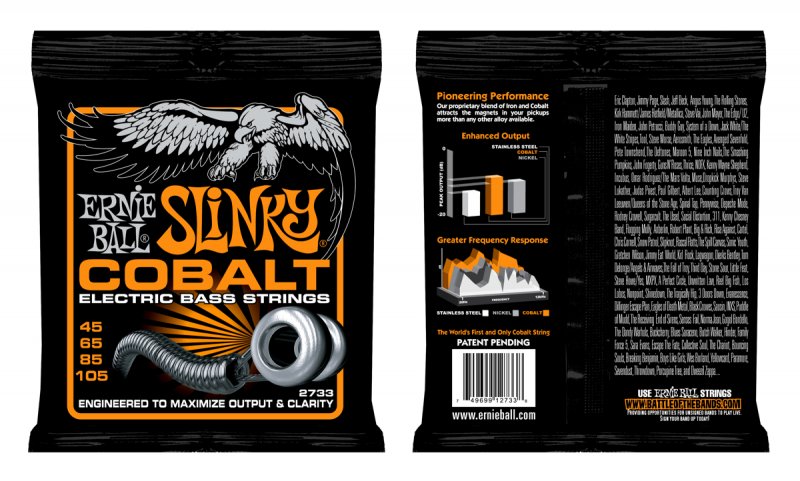 Ernie Ball 2733 Cobalt Hybrid Slinky