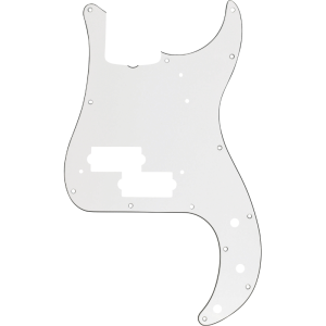 Fender 13 Hole 60S Vintage-Style Precision Bass Pickguard White 3 Ply