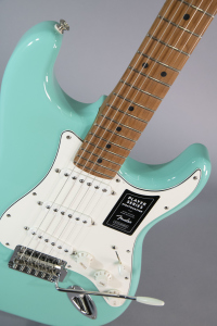 Fender Stratocaster Player Seafoam Green con Roasted Maple