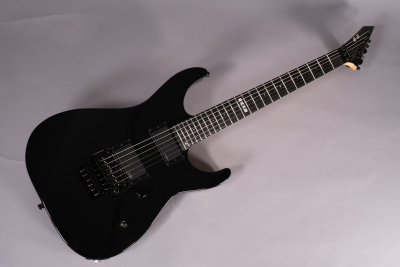 Esp EII MII Neck Thru Black con Astuccio