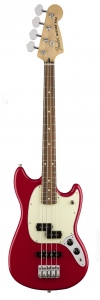 Fender Mustang Bass Pj Pau Ferro Torino Red