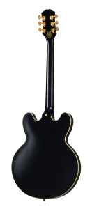 Epiphone Emily Wolfe Sheraton Stealth Black Aged Gloss