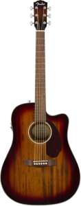 Fender Cd140Sce All Mahogany Chitarra Acustica Elettrificata