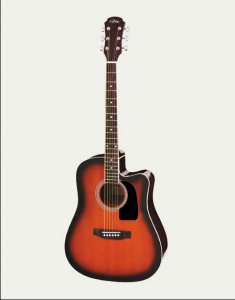 ARIA AW15CE-BS CHITARRA FOLK CUATWAY BROWN SUNBURST