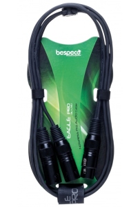 Bespeco  Interlink cables - cannon female - 2 x cannon male