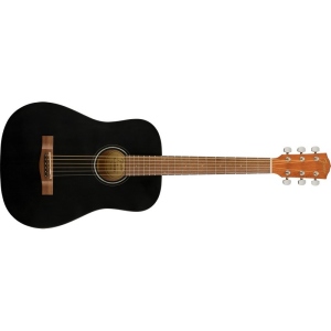 Fender Fa15 Chitarra Acustica 3/4 Black