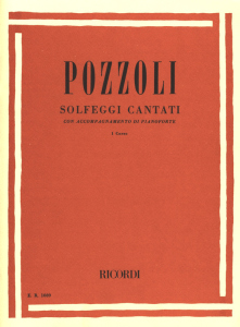 Pozzoli - Solfeggi cantati con accompagnamento di pianoforte - I corso