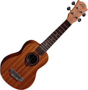 Lag Tku8s Ukulele Soprano Natural con Gigbag