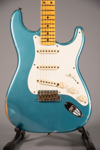 Fender Custom Shop 57 Stratocaster Relic Faded Aged Ocean Turquoise