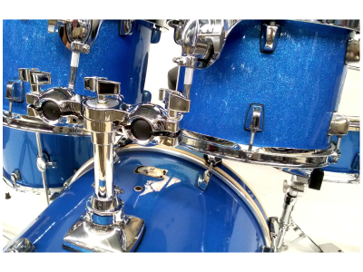 Tamburo Batteria Serie T5 5 Pezzi Blue Sparkle