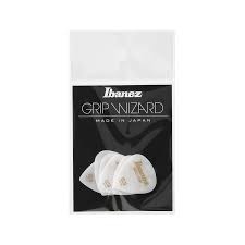 Ibanez Set of 6 Picks Sand Grip Heavy White