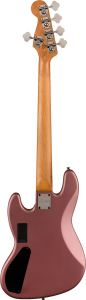 Squier FSR Contemporary Active Jazz Bass V Hh Burgundy Satin