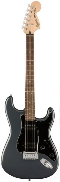 Squier Affinity Stratocaster HH Charcoal Frost Metallic