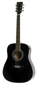 STRATOS AG60BK CHITARRA ACUSTICA DREADNOUGHT NERA