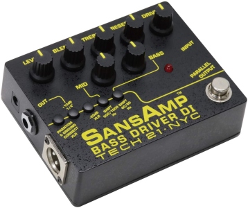 Tech21 SansAmp Bass Driver DI v2 Preamplificatore a Pedale per Basso