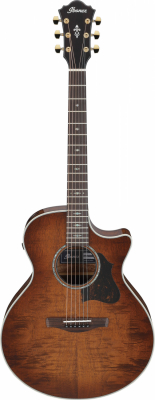 Ibanez AE340FMH Mahogany Sunburst High Gloss