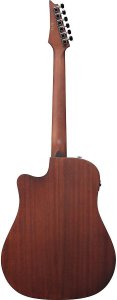 Ibanez ALT20OPN Open Pore Natural Electro Acoustic Guitar
