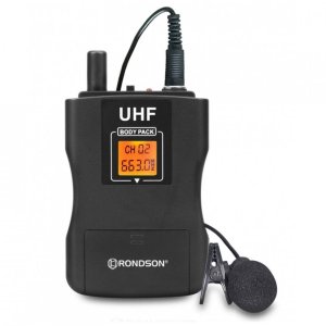 BE-1040BP Microfono Lavalier con Bodypack UHF 670,4 MHz