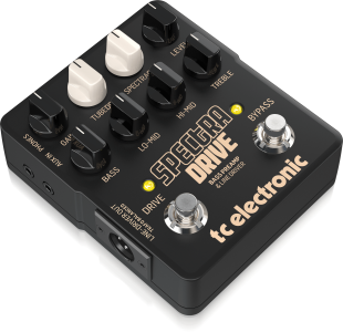 TC ELECTRONIC SPECTRADRIVE High-Quality Bass Preamp and Drive Pedal 