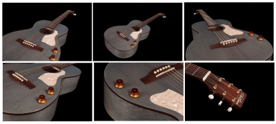ART & LUTHERIE ROADHOUSE DENIM BLUE Q-DISCRETE CON CUSTODA