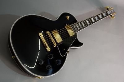 Gibson Les Paul Custom Ebony con Tastiera Ebony Gloss